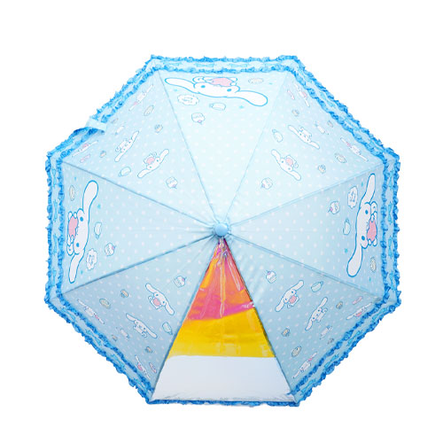 시나모롤 디저트 이중프릴 유아용 우산(연블루) 47cm
